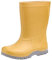 Realpaks Stivali di gomma per bambini impermeabili SD 2/2 - stivali da pioggia per ragazzi e ragazze - Giallo_grigio 33_34