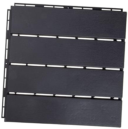 KONTONTY Wood Composite Terrassenfliesen Wasserdichtes Interlockendes Deck Für Balkon Und Garten Für Poolbereiche Und Outdoor-renovierungen Und Strapazierfähig