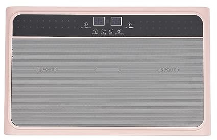 Vibrationsplatte Trainingsgerät 54x33x12cm Ganzkörper-Workout Vibration Fitness-Plattform Vibrationsplatte rutschfest mit Widerstandsbänder Fernbedienungen bis 120kg Rüttelplatte Sport für Zuhause