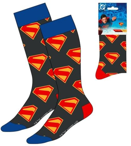 CERDÁ LIFE'S LITTLE MOMENTES | Superman Socks Size 38-45 Comfortable and Soft - Superman Socks with Unique Style and Officially Licensed