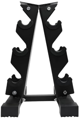 NORTHERN Dumbbell Rack 3 & 5 Tier Large Storage Rack, A Frame, Weight Stand for Home Gym, Weight Racks Dumb Bell Storage Organiser Stand Holder, Heavy Duty, Tree Rack, Weight Tower, Strength Training