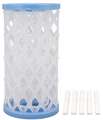 Qalvona Cartouche de Filtre de Piscine Type A C, Filtre Déportable et Réutilisable, Lot de 5 - Haute Efficacité Anti Saleté, Protection PVC Résistante, pour Pompes de Piscine Petites