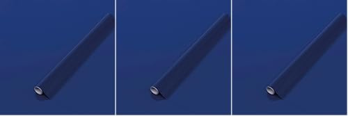 d-c-fix Möbel-Klebefolie Royalblau, 45 cm x 2 m - abwaschbare und Selbstklebende Deko-Folie für Küche, Schrank, Tisch & Fensterbank - modern & nachhaltig (Packung mit 3)