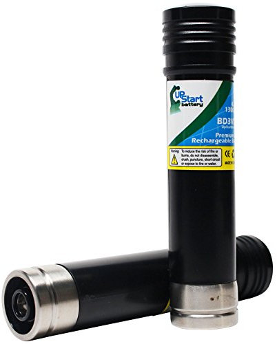 2 Replacement for Black & Decker VersaPak VP600 Battery Compatible with Black & Decker 3.6V Power Tool Battery (1300mAh NICD)