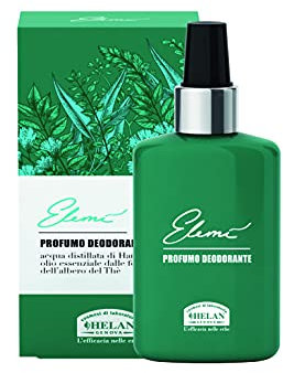 Helan, Elemì - Deodorant Homme Spray, Doux et Naturel pour Corps et Aisselles - Parfum Déodorant Homme pour une Fraîcheur Durable, avec Huiles Essentielles Dermopurifiantes, 125 ml - Made in Italy