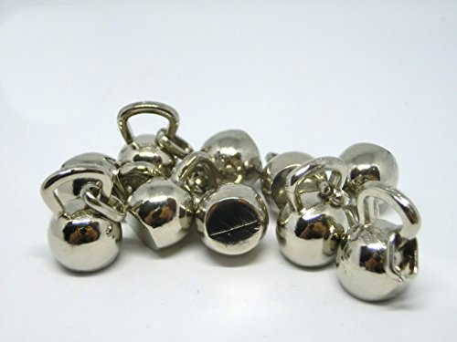 Stock Lotto x 10 Stück Kettlebell Anhänger mit Ring Ball Crossfit Fitness Bodybuilding Gym