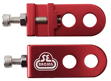 SE Bikes - Tensor de Cadena, Color Rojo