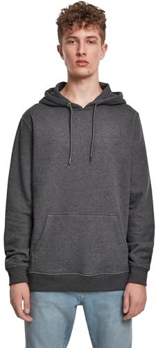 Urban Classics Herren Basic Sweat Hoody Kapuzenpullover,, per pack Grau (Charcoal 00091), Medium (Herstellergröße: M)