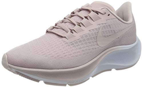 Nike WMNS NIKE AIR ZOOM PEGASUS 37, Women’s Running Shoe, Champagne/Barely Rose-White, 4 UK (37.5 EU)