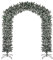 Premier Indoor 8ft Flocked Christmas PVC Tree Arch With Snow Tips