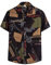 Yowablo Herren Kurzarm Shirt Einfarbig Freizeithemd Casual Hemden Leichte Atmungsaktives Bequem Leinen Sommerhemden Loose Fit (5XL,5Grün)
