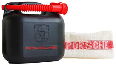 PORSCHE Benzin-/Reservekanister/Kraftstoffbehälter WAPPEN 911 Boxster/Cayman.