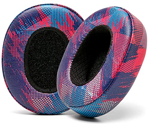 Cuscinetti auricolari di ricambio WC per cuffie over-ear Skullcandy Hesh 3 e Crusher, realizzati da Wicked Cushions | Maggiore durata, spessore, comfort e isolamento acustico | Speed Racer
