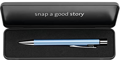 Pelikan Kugelschreiber Snap K10 im Metalletui, Frosted Blue, 1 Stück, 821278