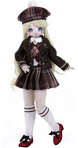 1/4 BJD Puppe im Anime-Stil bemalte Kugelgelenkpuppe Actionfigur (Jan)