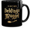 Moonworks® Kaffee-Tasse Du bist mein Lieblingsmuggel Lieblingsmensch Geschenk Weihnachten Geburtstag schwarz standard
