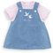 Corolle Kleid gestreift, Loire, Puppenzubehör, Puppenkleidung, für alle 30cm Babypuppen, ab 18 Monate