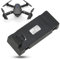 Drone Battery,3.7V 1800mAh UAV Lithium Battery,Safety Protection Drone Replacement Battery,Easy to Install for E88 E88PRO E88MAX E525 E99 E99PRO P1 P5PRO K3 S1 P8 Drone Spare Battery(Black)