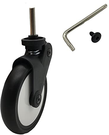 Brogtorl Accessoire de rechange pour poussette - Roue avant en caoutchouc - Compatible avec Babyzen YOYO YOYA