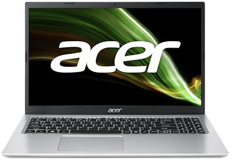 Acer Aspire 3 A315-24P-R4RA Computer portatile 39,6 cm (15,6 pollici), Full HD IPS, LCD, AMD Ryzen 5 7520U, RAM 8 GB, SSD 512 GB SSD, AMD Radeon Graphics, Windows 11 Home, colore: argento, tastiera