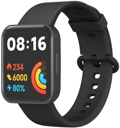 Mugust Cinturino di Ricambio Sportivo per Xiaomi Redmi Watch 2 Lite - Classico Regolabile Compatibile (Nero)