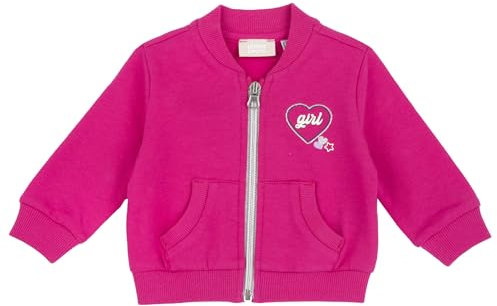 Chicco Felpa con Zip, Felpa Bimba 0-24, Fuxia (1), 12 Mesi