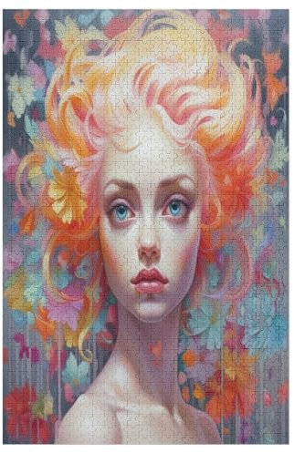 Pixie Collection Puzzle 1000-teiliges Kunstpuzzle Berühmter Malspaß Erwachsene, Mehrfarbig Größe: 1000 PCS