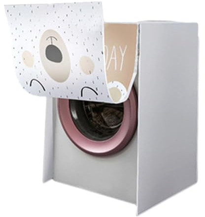 Housse de machine à laver imperméable pour machine à laver à chargement par le haut, pour machine à laver et sèche-linge