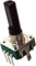 Commutateur Encodeur 5pcs Encodeur Rotatif à 360 Degrés EC12 RE12 Encodeur Audio Codage 5 Broches 24 Positions avec Interrupteur à Bouton-Poussoir Longueur de la Poignée 12.5 20 15(Color:Handle Length