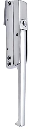 Manija de puerta de cámara frigorífica, Cerradura de puerta de cámara frigorífica, Cerradura de puerta de aleación de zinc Manija de puerta mecánica Manija de congelador Refrigerador Horno Accesorios
