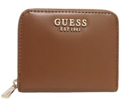 GUESS Laurel SLG Small Zip Around Wallet S Cognac