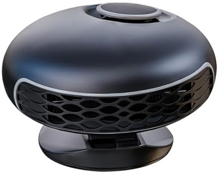 12V Auto Heizung Lüfter - Auto Fenster Enteiser Heizung und Kühlung Lüfter | 360 Grad Drehung Enteiser mit Schnellheizen und Kühlen