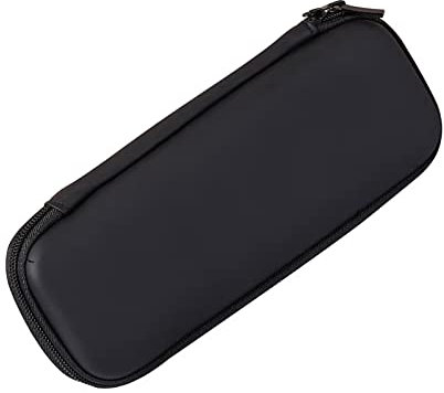 Make Up Pinsel Tasche, Tragbares Make Up Pinseletui, Mehrzweck Kosmetikpinsel Tasche, 20x7x3cm Reise Make up Pinsel Halter, wasserdichte Aufbewahrungstasche(Schwarze)