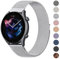 Oumida Bracelet pour Amazfit GTR 3 46 mm / GTR 3 Pro/GTR 4 / GTR 2 pour homme et femme - Bracelet de montre en métal intégré - Bracelet de rechange magnétique en acier inoxydable pour Amazfit Balance
