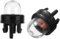 2 Pcs Carburetor Oil Bubbles Petrol Snap in Primer Fuel Bulb Pump for Stihl Ryobi WALBRO Husqvarna Chainsaw Gasoline Saw Parts Accessories