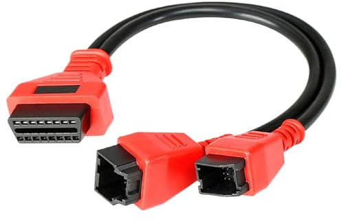 Sicherheits-Gateway-Kabel – M12 + 8-poliger Anschlussadapter | Sicherheitsabzweigkabel mit präziser Verbindung | kompatibel mit Scan- und