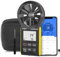 AOPUTTRIVER 6000WM-APP Handheld Windmesser Digitaler Anemometer, CFM Anemometer mit Temperatur (°C/°F), 5 Einheiten, Windgeschwindigkeits-, Luftvolumen- und Temperaturmessung für HVAC, Schifffahrt