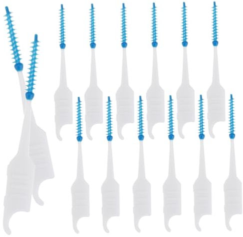 Beaupretty 200pezzi Spazzolini Interdentali Morbido Strumenti Di Pulizia Orale Portatili Per Denti Per Gengive Sensibili e Apparecchi Ortodontici