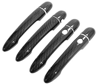 CLVCCZTZGW Voiture Autocollants De Protection Pour Poignées Porte Extérieures Pour Renault Pour Kangoo 2 MK2 FC FW 2007-2020(Handle 2 Buttons)