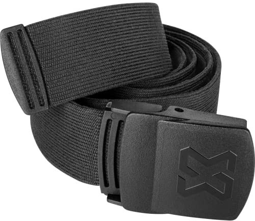 WÜRTH MODYF Gürtel Stretch X schwarz – elastischer Gürtel für Arbeit und Freizeit, flexibler Arbeitsgürtel 130 cm – individuell verstellbar