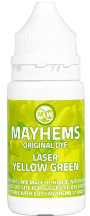 Mayhems - Water Cooling PC Coolant Dye - Original Series - Intense Colour, 15 ml - Laser Yellow Green