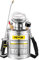 Happybuy Spruzzatore 4L in Acciaio Inossidabile, Spruzzatore Manuale a Pompa, Spruzzatore da Giardino Rinforzato a Pressione da 3,3 Pollici, Spruzzatore per Giardinaggio Domestico Pulizia del Terreno