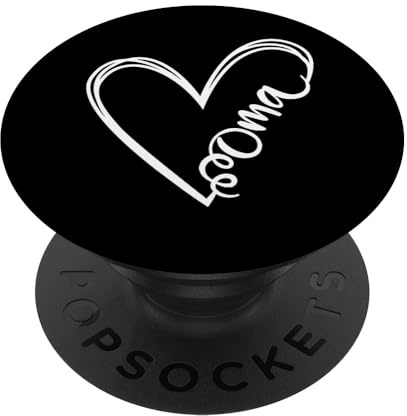 Oma Herz Oma Frauen Deutsch Weihnachten Muttertag PopSockets Klebender PopGrip