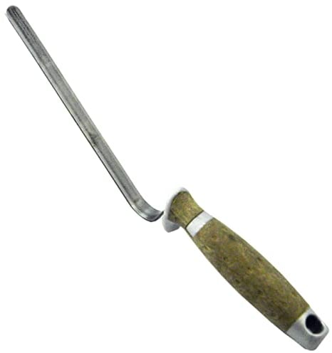 Profi Hamburger Fugenkelle 6 mm Ledergriff, Fugeisen Fugenformer, Zum Verfugen Ziegel und Klinkersteinen CT04