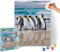 Schipper 609130887 Malen nach Zahlen – Kaiserpinguine - Bilder malen für Erwachsene, inklusive Pinsel und Acrylfarben, 40 x 50 cm