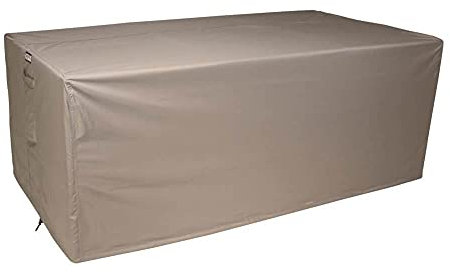Raffles Covers Wetterschutz für Lounge Sofa 160 x 95 H: 75 cm | Atmungsaktiv | Wasserdicht | UV - beständig | Doppelt genähte, PU-versiegelte Naht | Elastischer Kordelzug |
