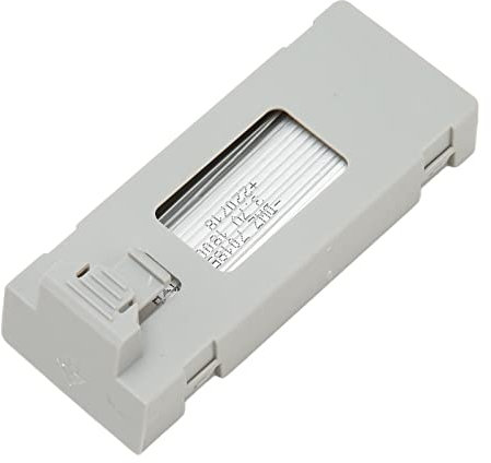 Batterie LiPo 3.7V 1800Mah pour E88 Drone, RC Drone Batterie Professionnelle RC Quadcopter Hélicoptère Avion UAV Batterie pour E88 E88MAX E525 E99 K3 RC UAV (Gris)