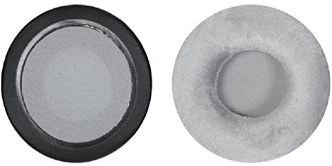 Lamala Weiche Samt-Ohrpolster 60-110mm, 1 Paar, Grau, für Kopfhörer
