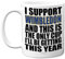 Funny Football Mug Gift for Wimbledon Fans - Footy Only Cup - Joke Xmas Birthday Mugs Present Gifts for Son Dad Brother Uncle Colleague Friend Cousin, 11oz Ceramic Dishwasher Safe Coffee Tea Cup
