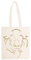 Generisch Das Biest Beige Totebag Umweltfreundliche Unisex-Tasche